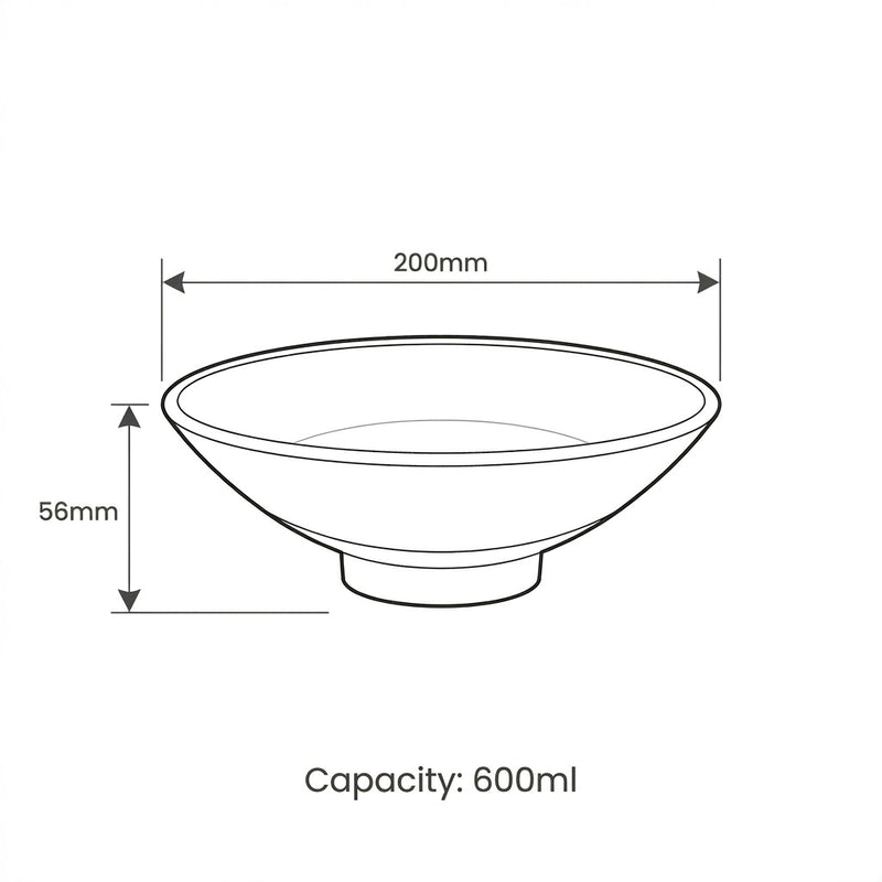 Yvette Dinner Set dimension sketch