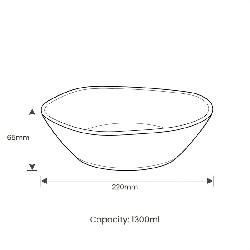 Raphael Dinner Set dimension sketch