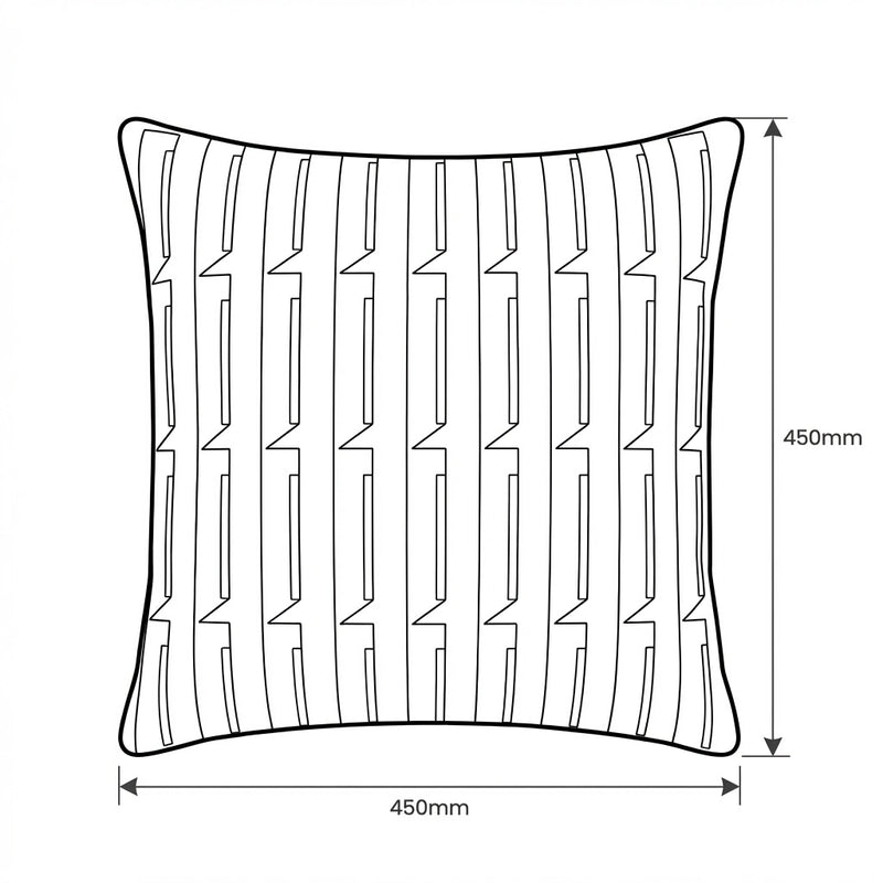 Magnus Cushion Sleeve dimension sketch