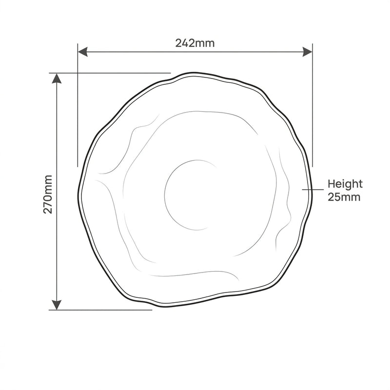 Dominic Plate dimension sketch